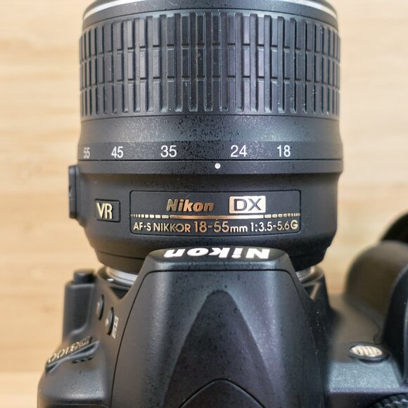 Nikon D3100 14.2MP DSLR Camera w/ AF-S Nikkor DX VR 18-55mm f/3.5-5.6G Lens - Picture 9 of 11